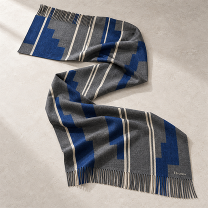 Elvorno Modern Step Long Scarf - main product view