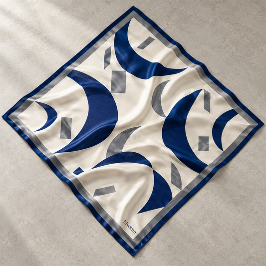 Elvorno Lunar Form Square Scarf - main product view